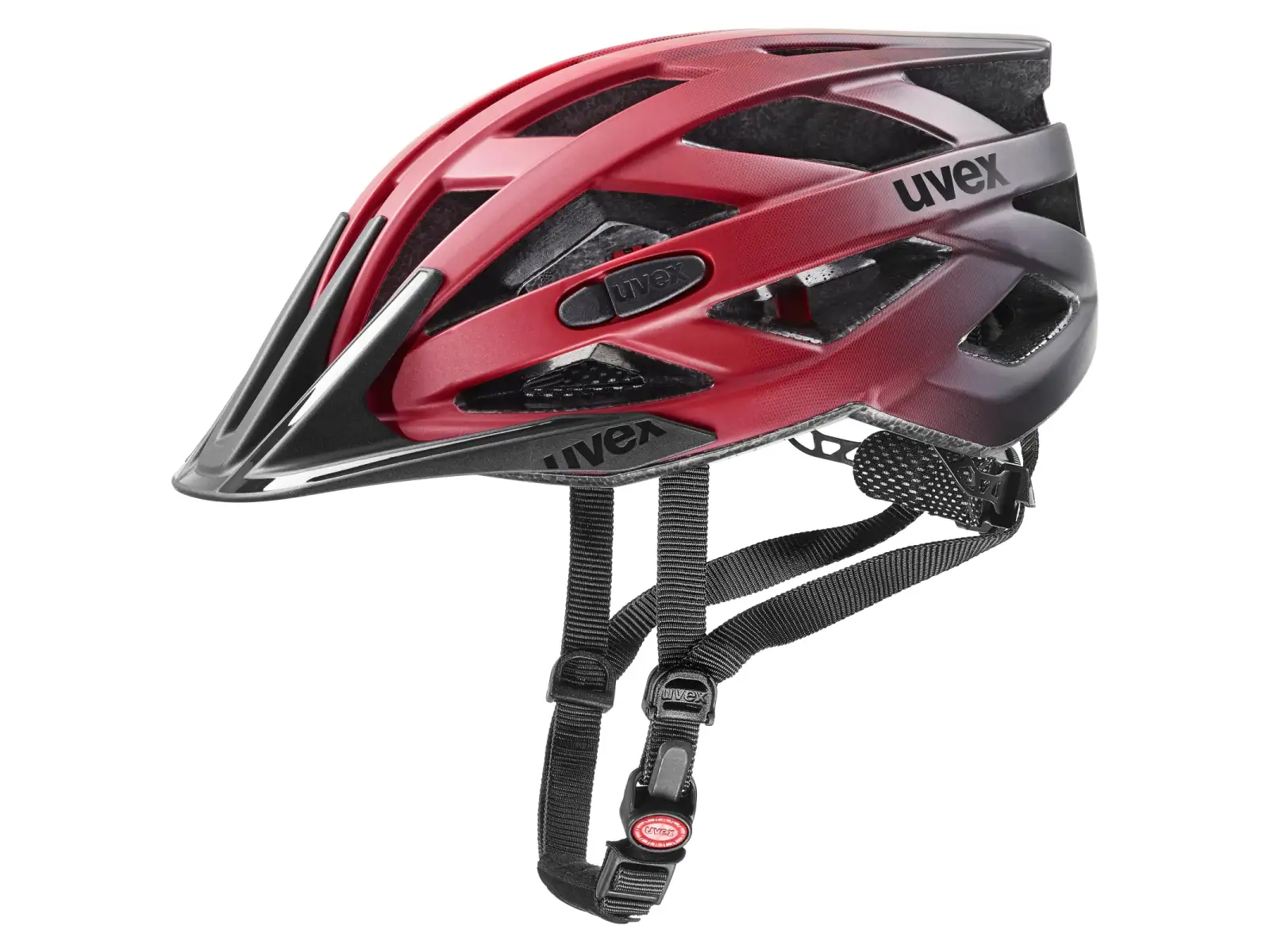 Uvex I-vo cc Helm Red Black Matt