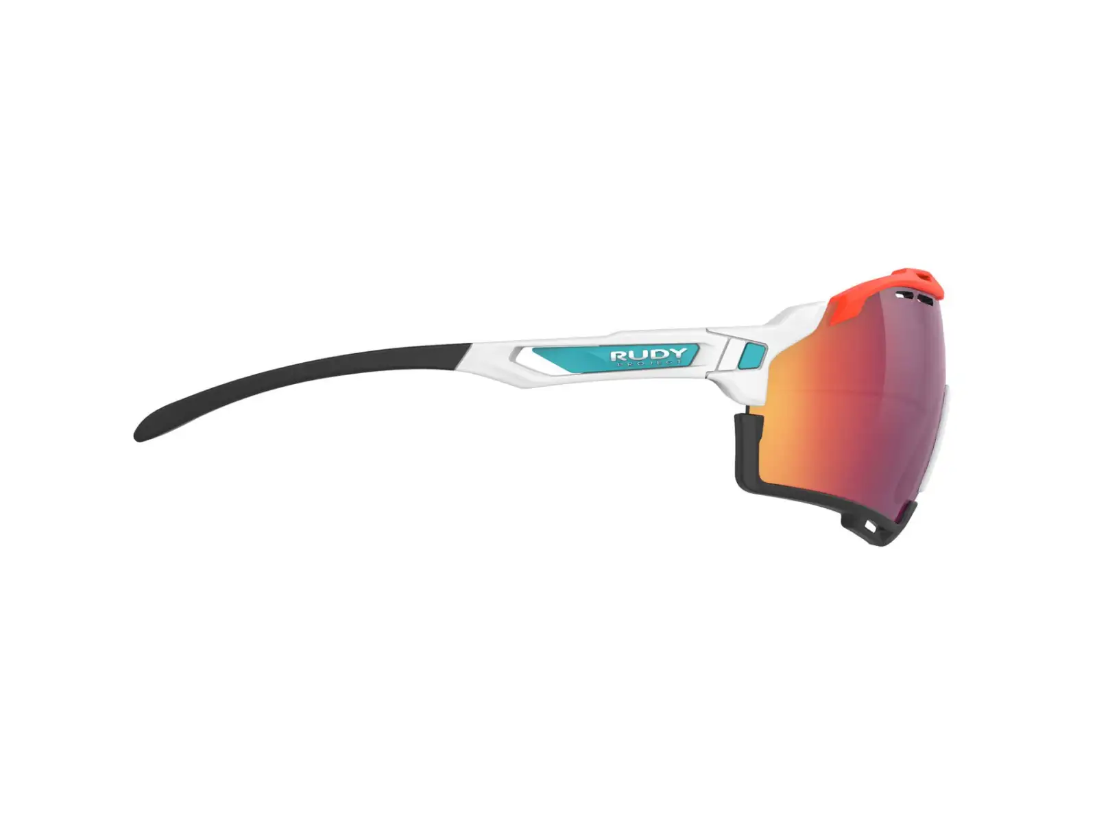 Rudy Project Cutline Sportbrille White/Multilaser Red