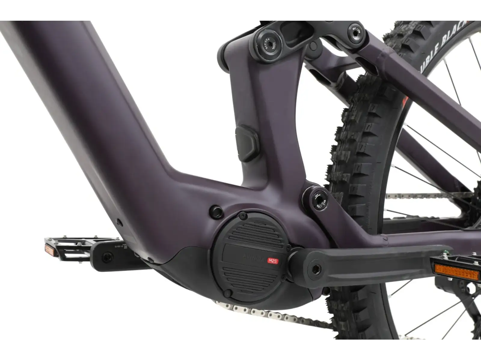 Apache Eagle 1 Avinox 800 Wh violett vollgefedertes E-Bike