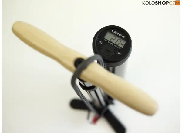 Lezyne Digitaldruckpumpe Over Drive Schwarz
