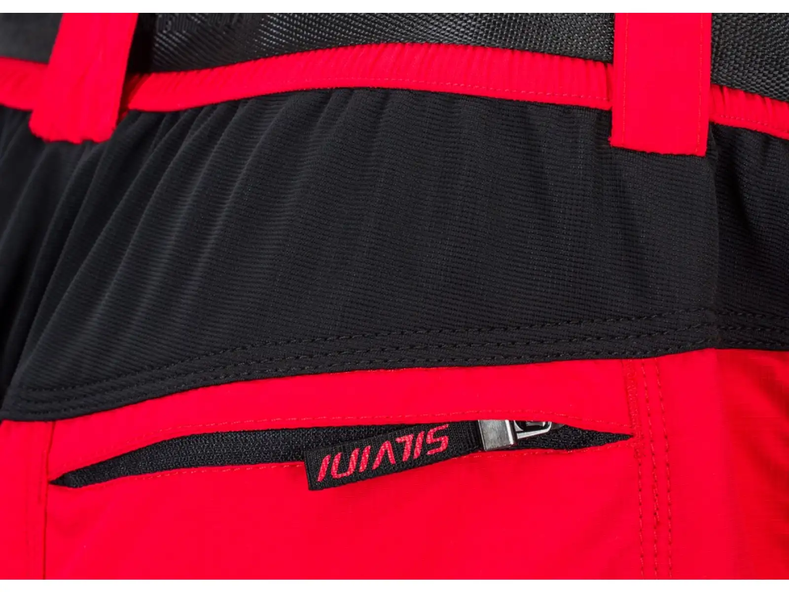 Silvini Rango Herren MTB Shorts rot/schwarz