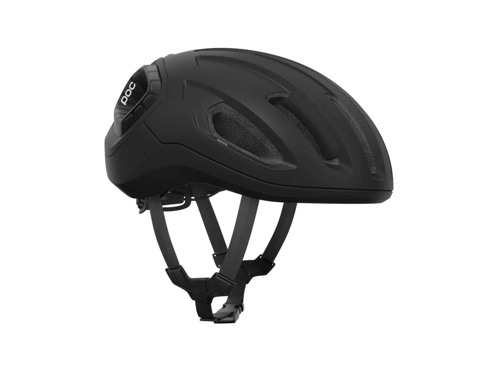POC Amidal Straßenhelm Uranium Black Matt