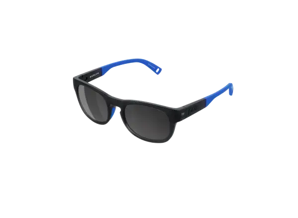POC Evolve Kinderbrille Uranium Black Trans/Fluo Blue/Clarity POCito/Sunny Grey