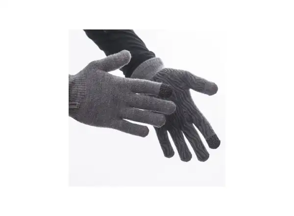 Sensor Merino Handschuhe Grau