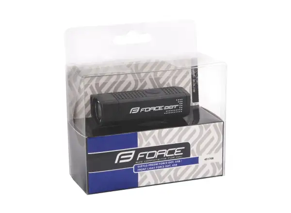 Force Dot Vorderlicht USB Schwarz.