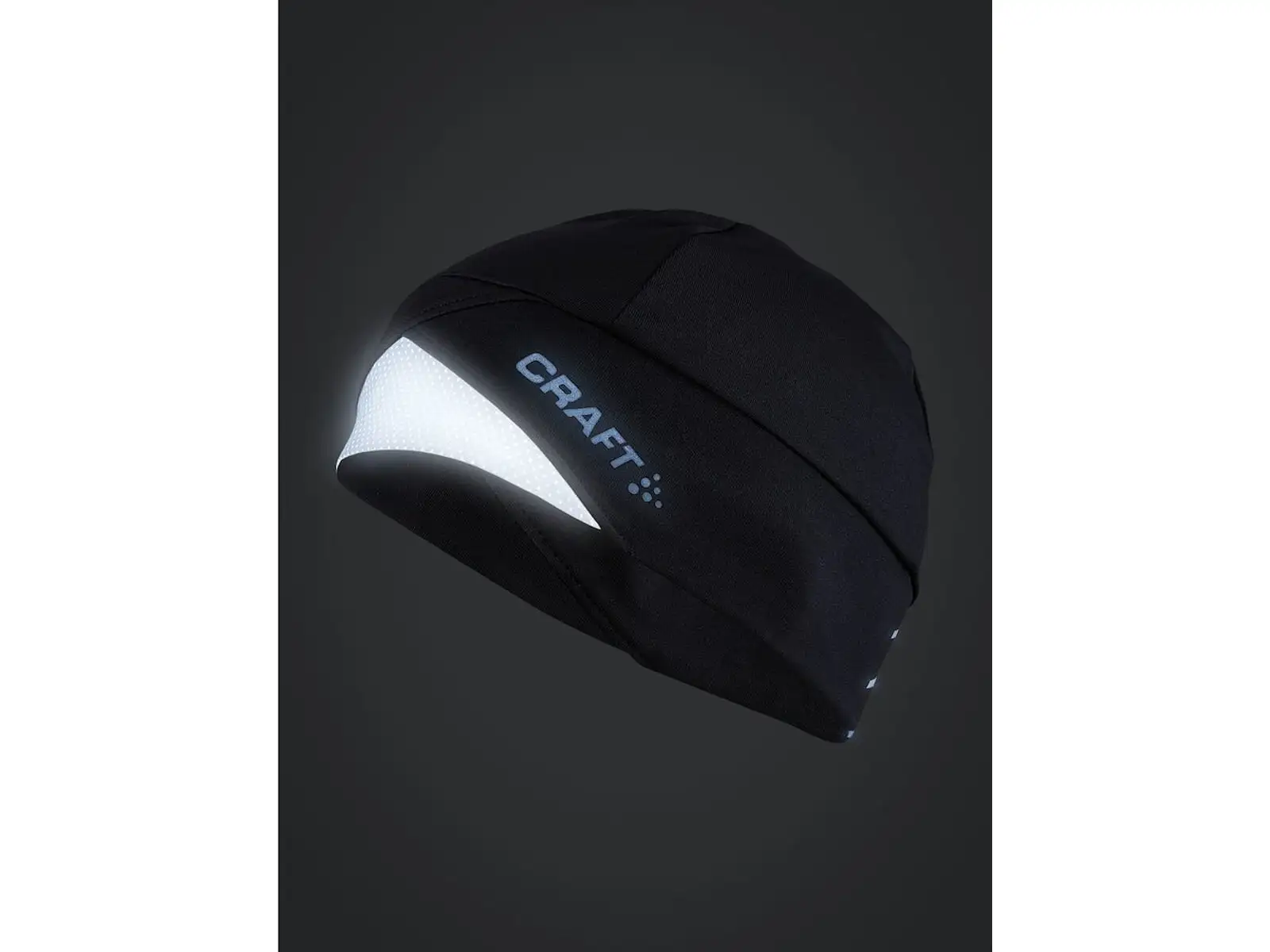 Craft ADV Lumen Fleece Laufmütze schwarz