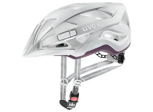 Uvex City Active Helm  Silver Plum Matt