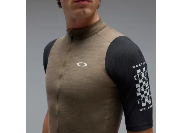 Oakley Off Grid 2.0 Herren Trikot Kurzarm Army Green