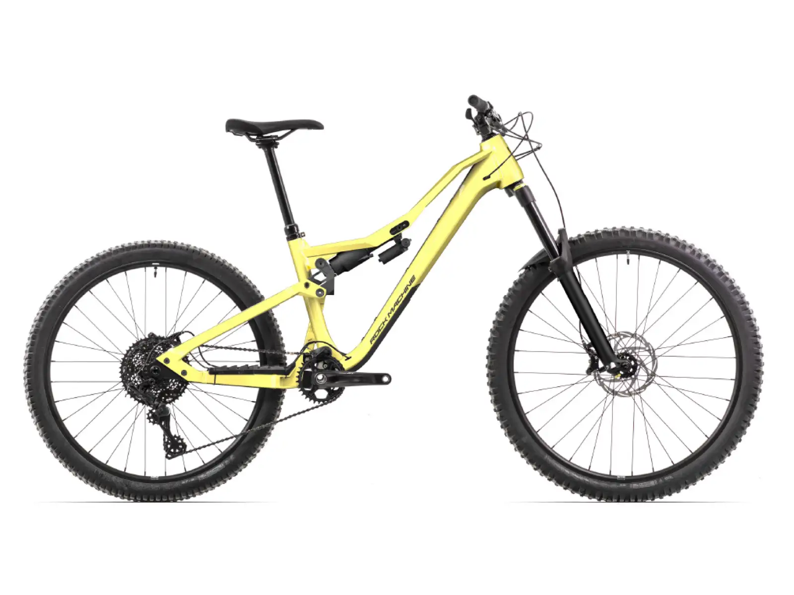 Rock Machine Whizz FS I 90 AXS Mountainbike Panama Yellow
