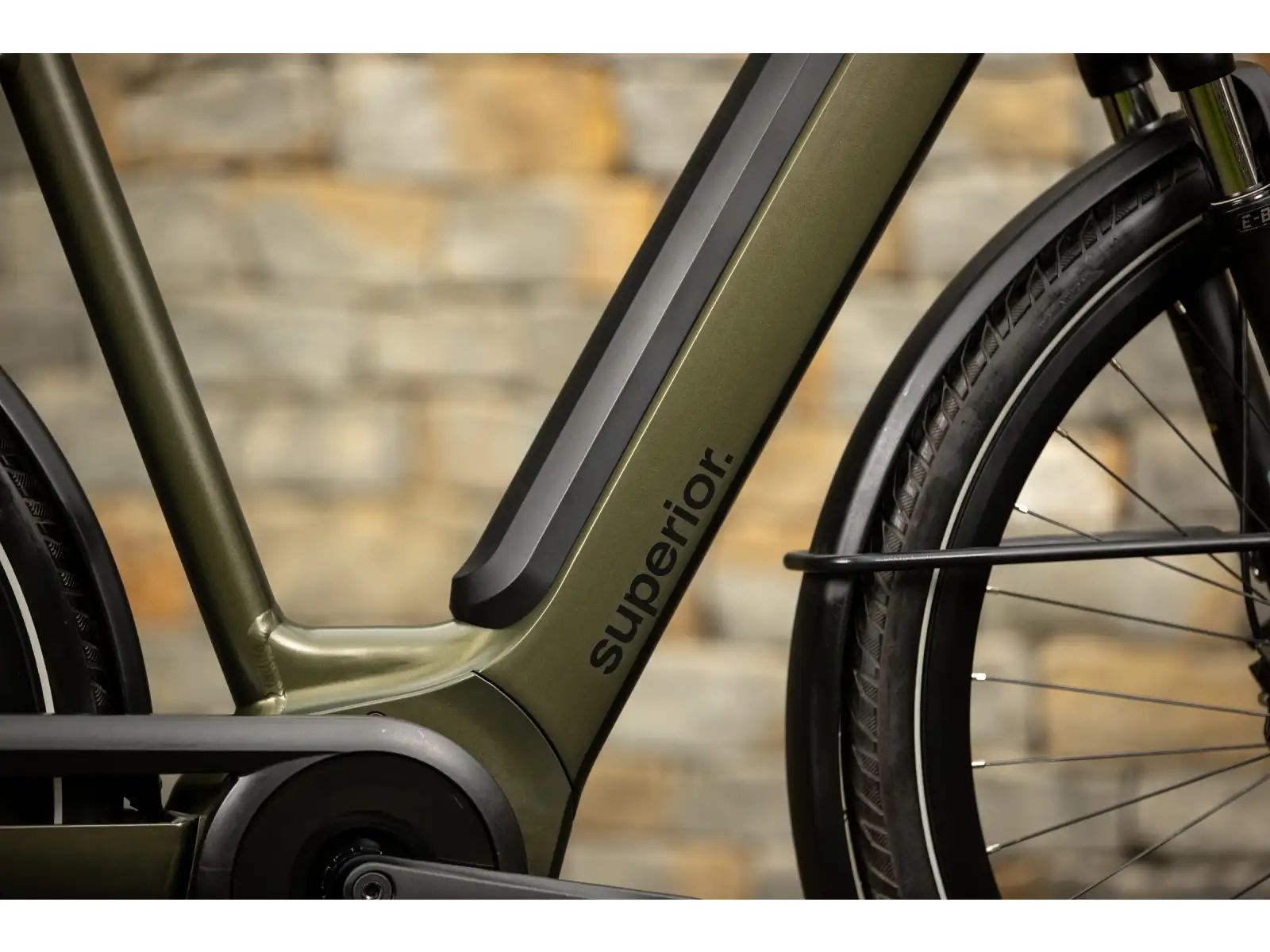 Superior eWAY 6.4 City E-Bike Matte Black