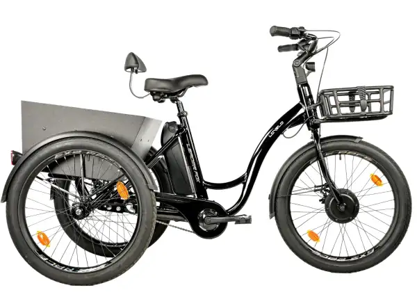 Leader Fox Lovelo Elektro-Dreirad Schwarz