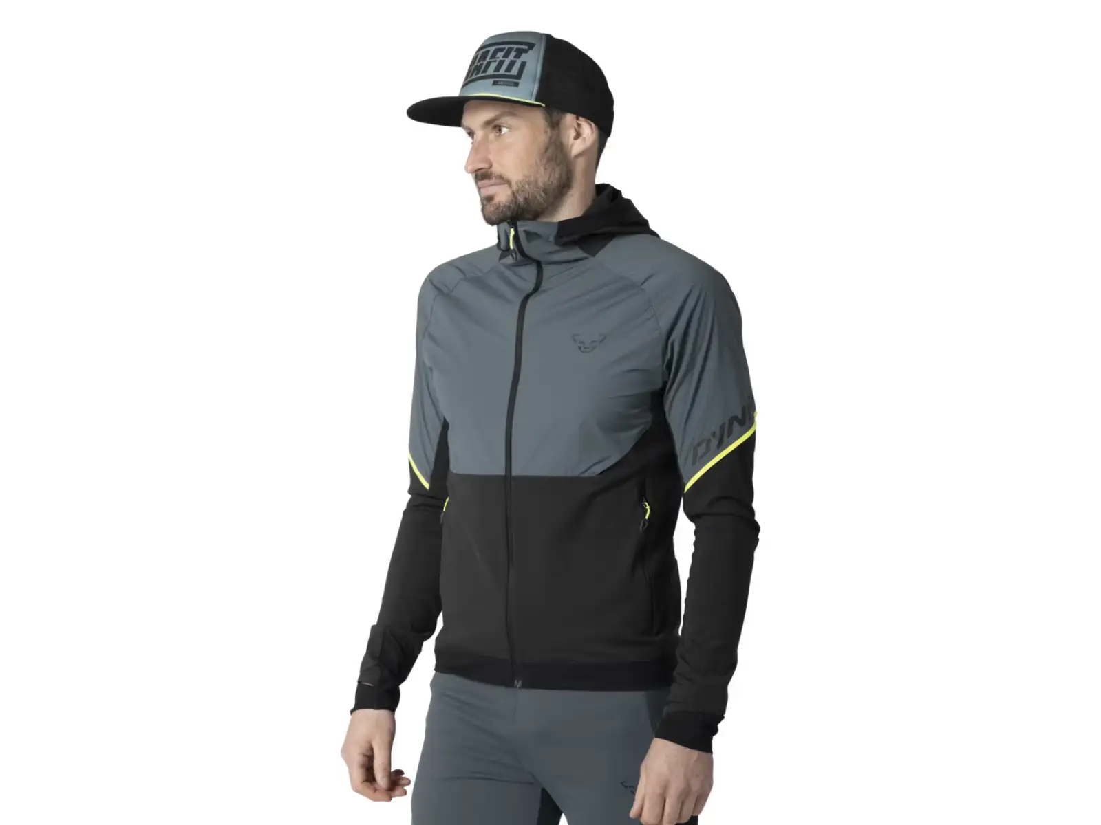 Dynafit Alpine Hybrid Herren Laufjacke Cinder