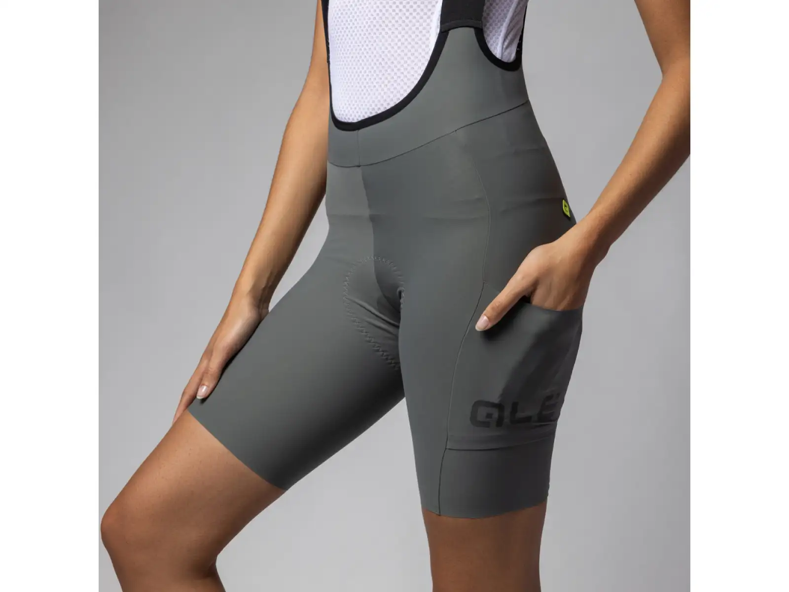 Alé Gravel Pro Off Road-Gravel Damen Fahrradshorts Fango