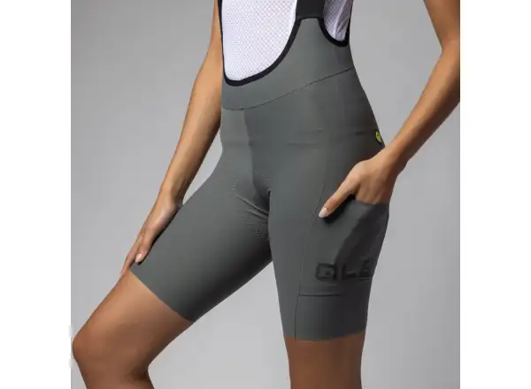 Alé Gravel Pro Off Road-Gravel Damen Fahrradshorts Fango