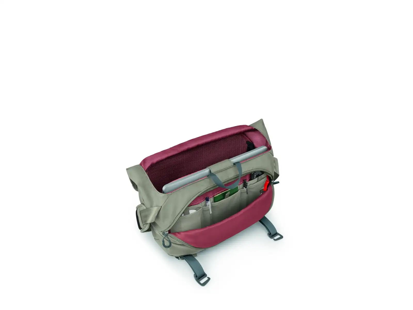 Osprey Metron 18 l Messenger Bag Schultertasche in Tan Concrete.