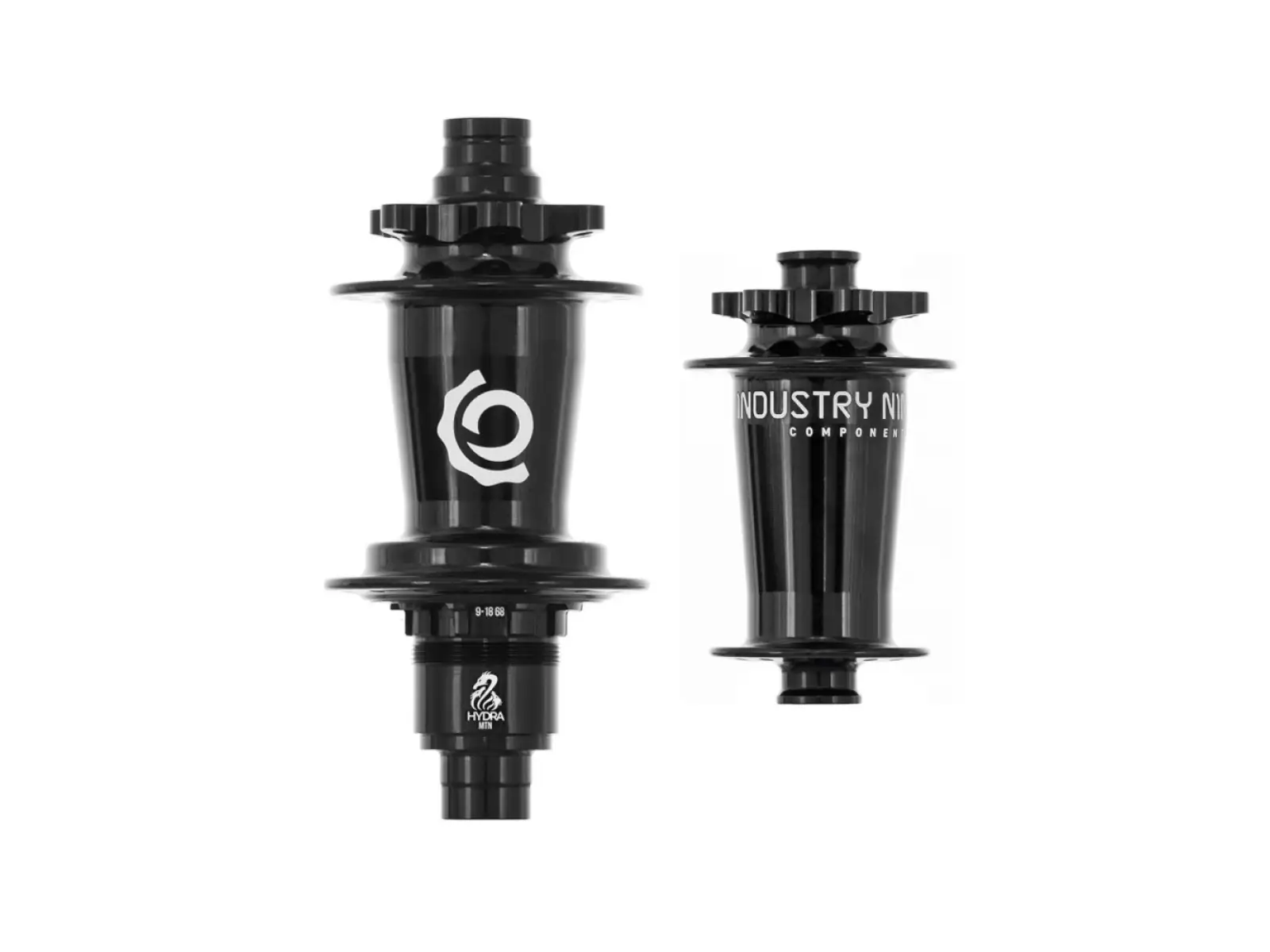 Industry Nine ISO 6B Hydra Classic Boost Laufradsatz mit 32 Löchern in Schwarz Nuss für XD.