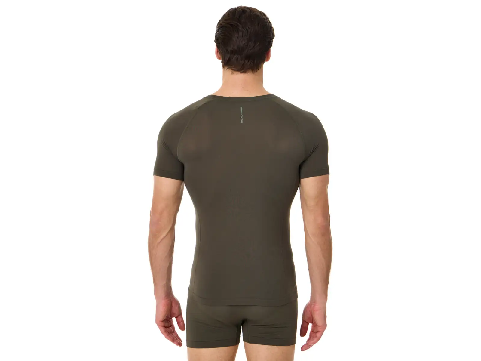 Viking Lockness Herren-T-Shirt mit kurzen Ärmeln in Olive.
