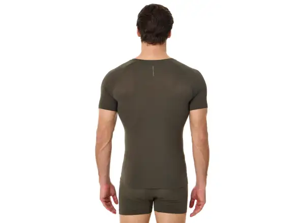 Viking Lockness Herren-T-Shirt mit kurzen Ärmeln in Olive.