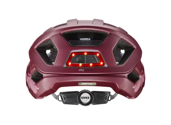 Uvex City I-vo 2 Helm Cranberry Matt