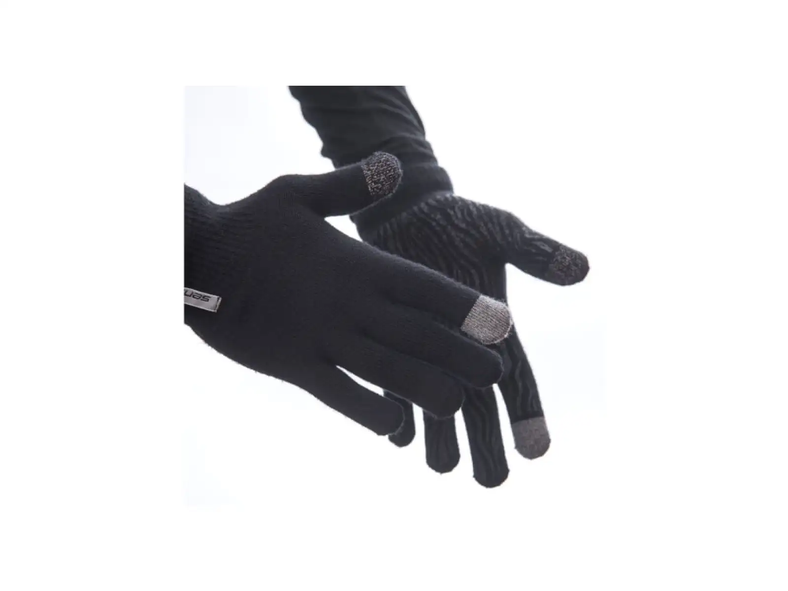 Sensor Merino Handschuhe schwarz