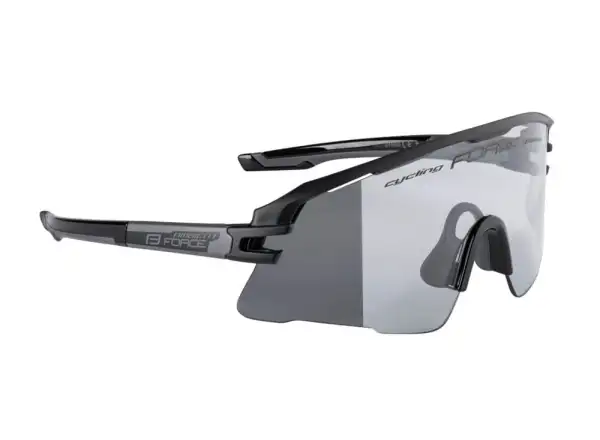 Force Ambient Fahrradbrille Schwarz/Grau, Photochromatische Gläser