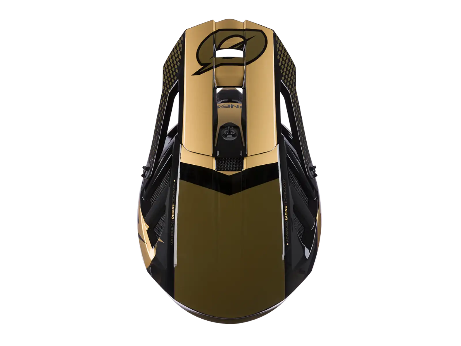 ONeal Blade Polyacrylite Ace V.22 Helm Schwarz/Gold