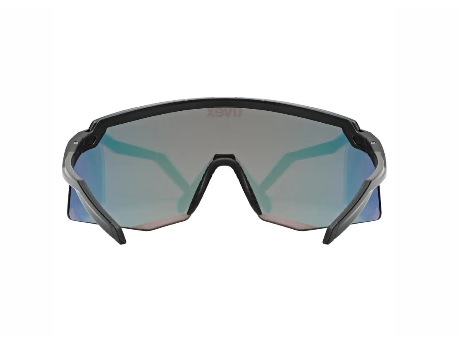 Uvex Pace Stage ColorVision Brille Black Matt/Mirror Red