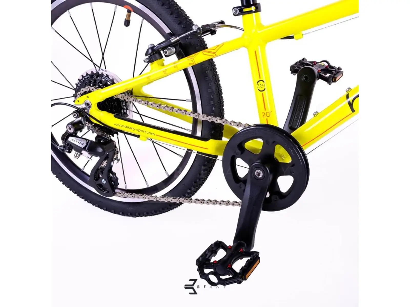 Beany Zero 24 Kinderfahrrad Yellow