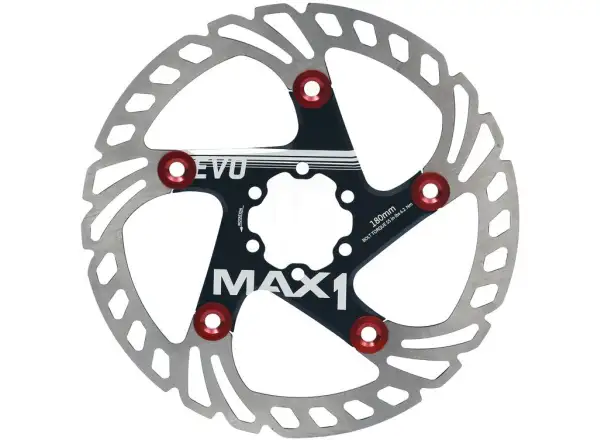 MAX1 Evo Bremsscheibe 180 mm Schwarz