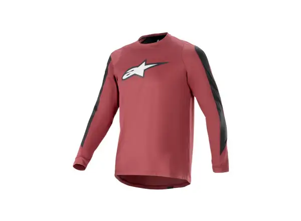 Alpinestars A-Dura Dri Astar Herrentrikot langarm Burgundy
