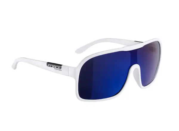 Force Mondo Brille in Weiß mit mattem Blau.