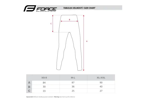 Force Frost funktionale lange Unterhose Schwarz