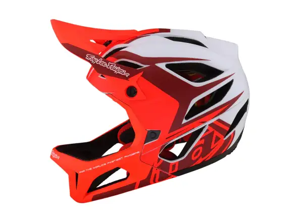 Troy Lee Designs Stage MIPS Helm Valance rot