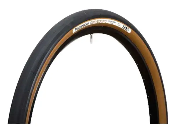 Panaracer GravelKing Slick TLC 42-584 Schotterreifen Kevlar schwarz/braun