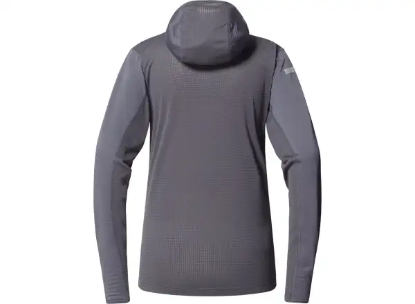 Haglöfs L.I.M Mid Multi Hood Damen Kapuzenpullover dark grey