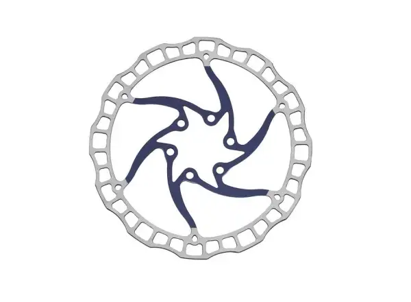 Quaxar Lynx Bremsscheibe 160 mm blau