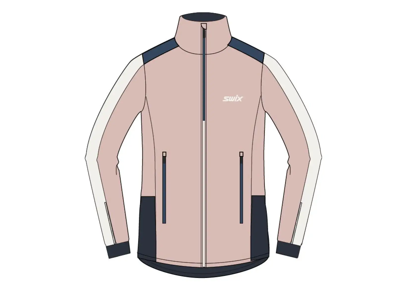 Swix Cross Kinderjacke Peach Whip