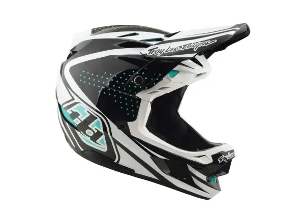 Troy Lee Designs D4 Composite MIPS Helm Crest Real Teal