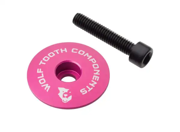 Wolf Tooth Ultraleicht Kopfschlosskappe Pink