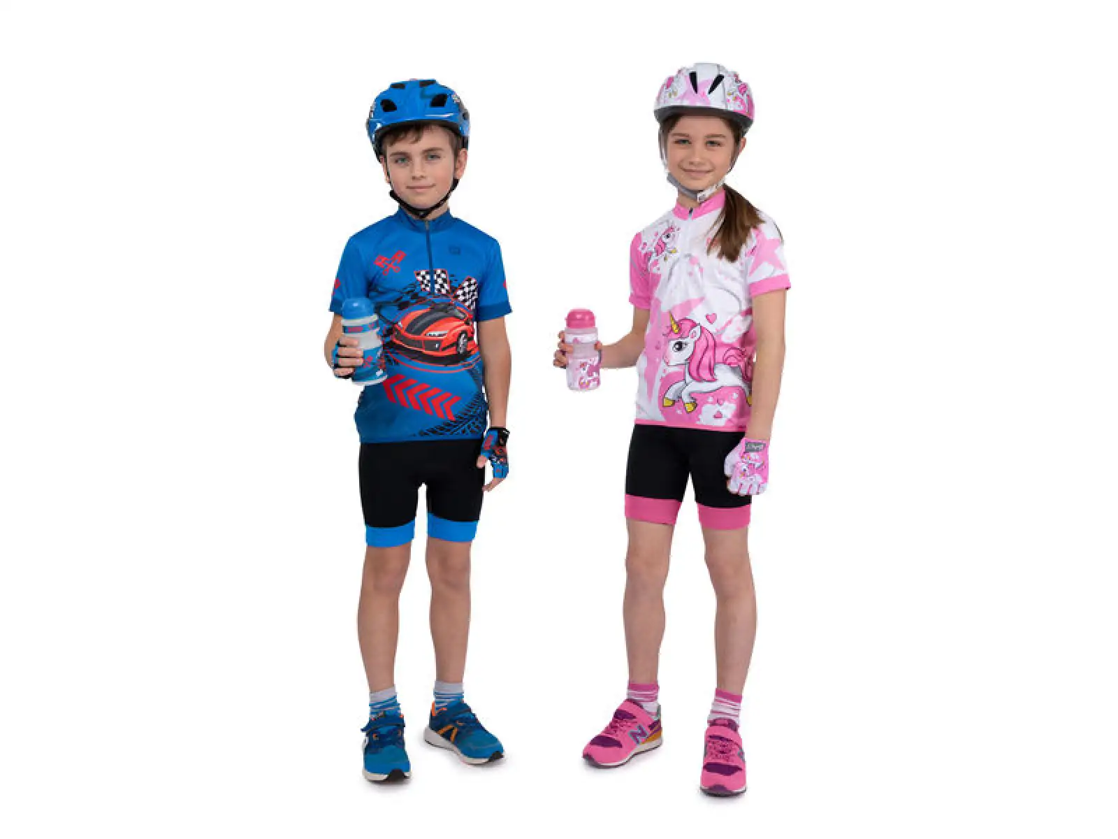 Etape Rio Kinder Kurzarmtrikot weiß/rosa