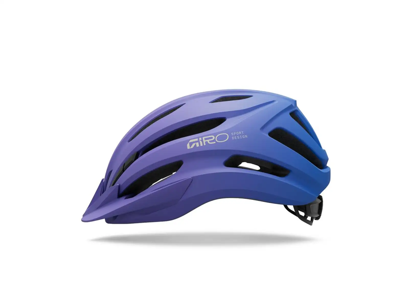 Giro Register II Youth Kinderhelm Mat Purple Haze/Blue Jewel Fade