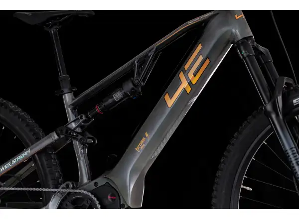 4ever Powerstream Pro Vollgefedertes E-Bike Chameleon/Bronze