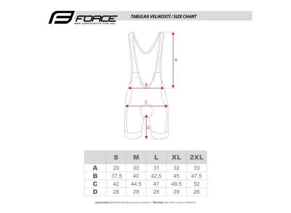 Force Bright Herrenshorts mit Streifen und Einsatzschwarz