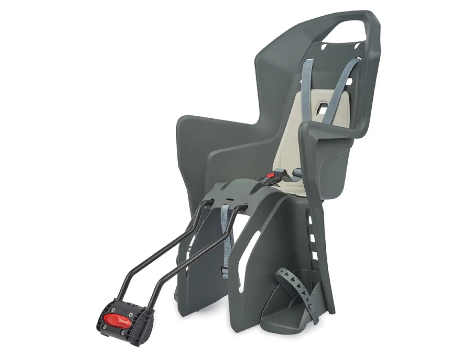 Polisport Koolah 29" Kindersitz dunkelgrau-creme