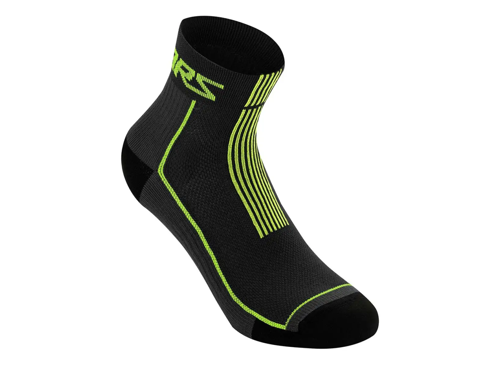 Alpinestars Summer 9 Socken schwarz/säuregelb
