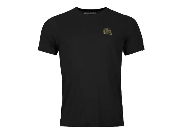 Ortovox 120 Cool Tec Mtn Stripe Herren T-Shirt Black Raven