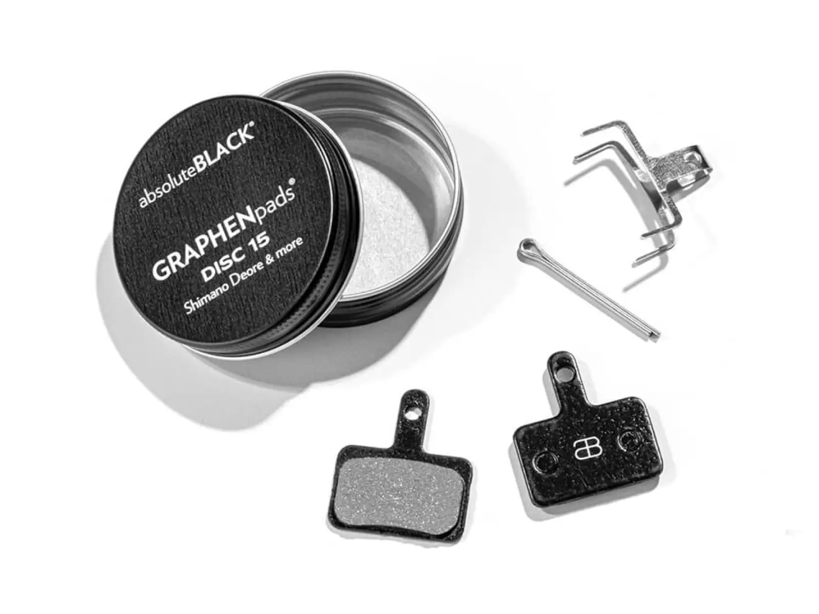 Absolute Black GRAPHENpads Bremsbeläge für Shimano/Tektro