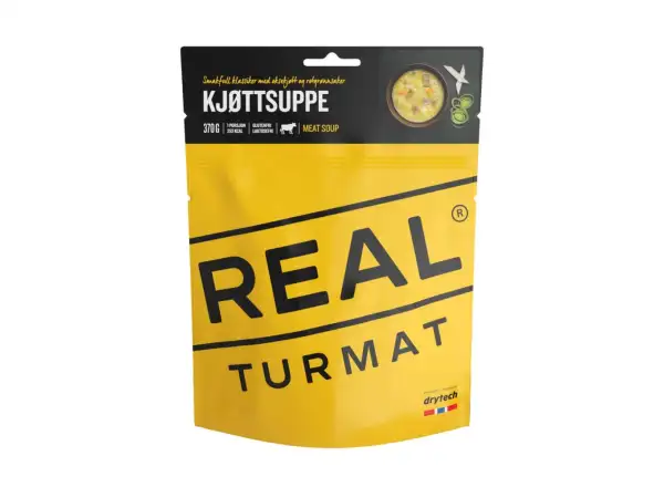 Real Turmat dehydriertes Mahlzeit Fleischsuppe