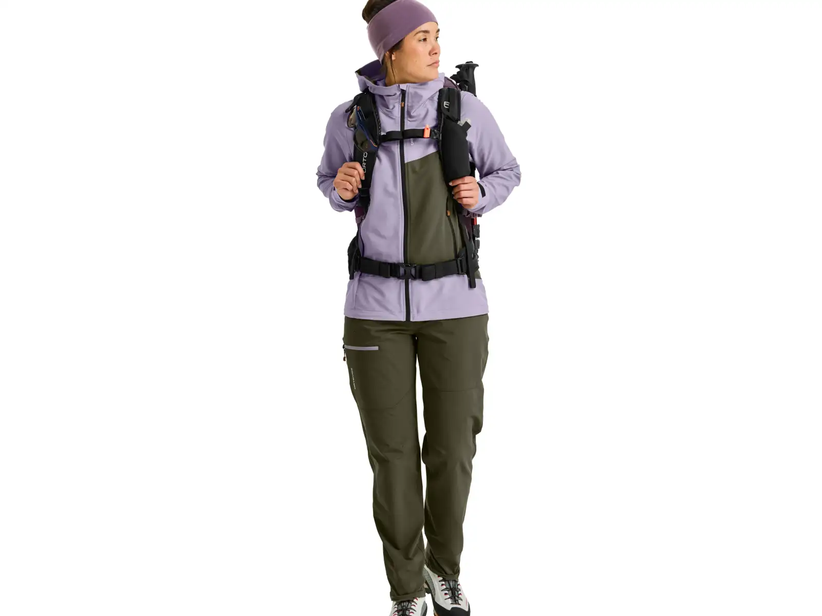 Ortovox Traverse 28 S Damen-Wanderrucksack Glacier Grey