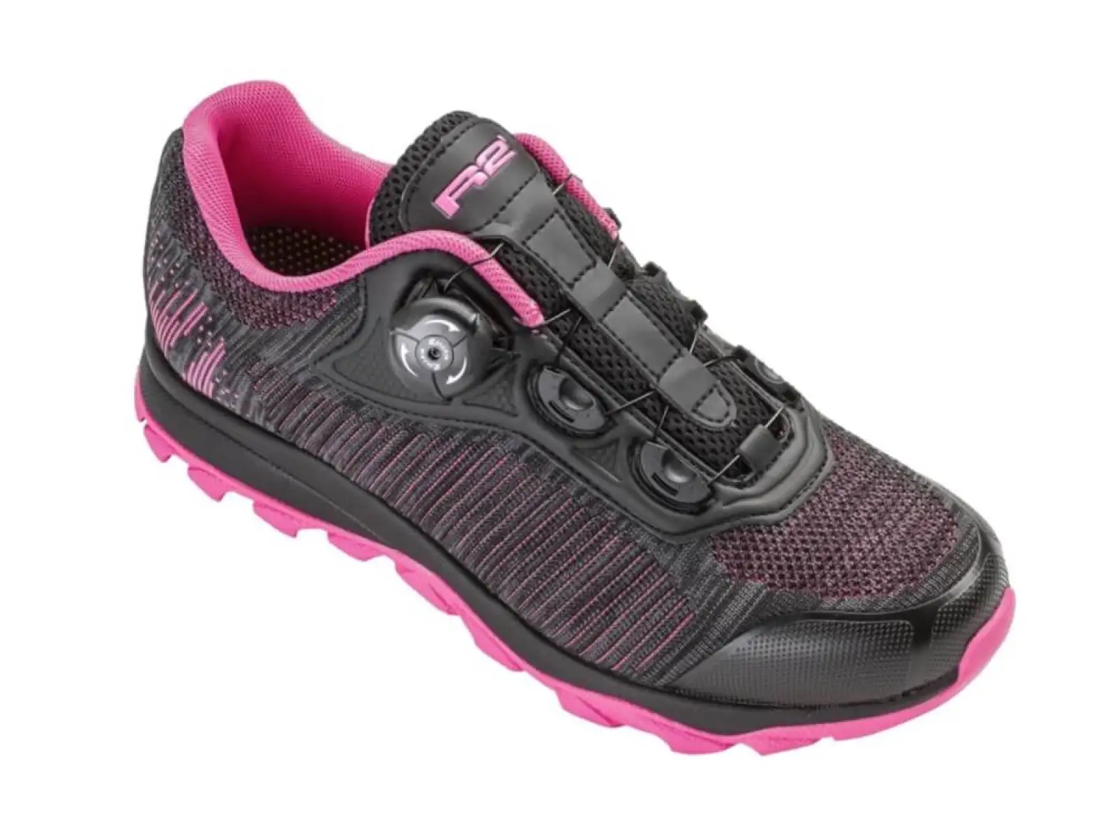 R2 Orion MTB Damenradschuhe Schwarz/Rosa